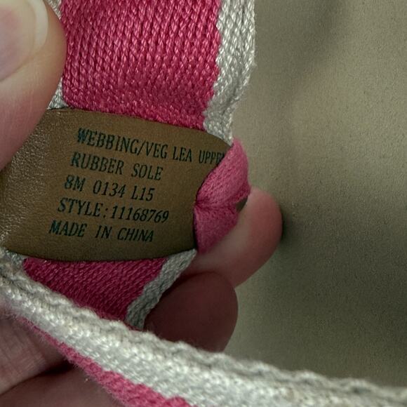 Tory Burch Wilhelm Pink Tan Wedge Flip Flops Platform Sandals Women's 8M - Picture 4 of 11